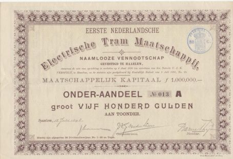 Oud aandeel